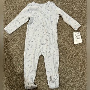 Nordstrom Whales Footie 6 Months